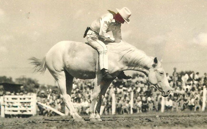Vinita Will Rogers Memorial Rodeo 1940s Stryker