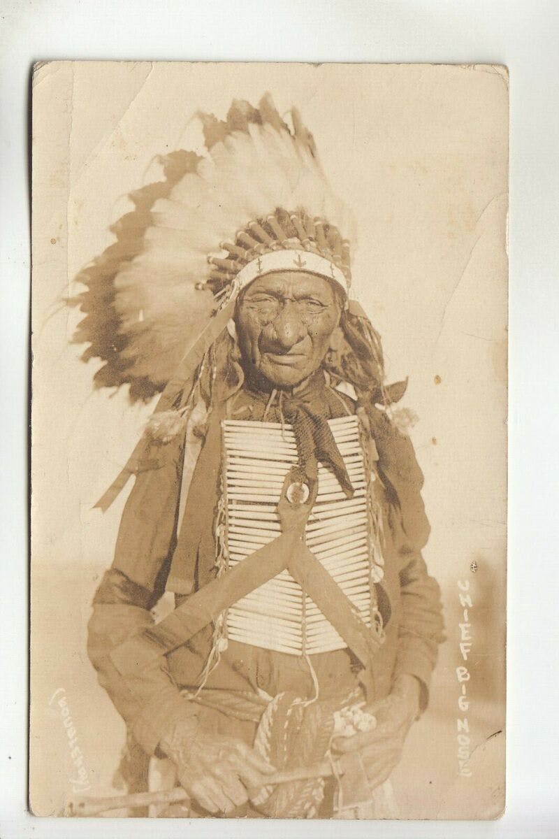 American Indian Portrait by Ralph R. Doubleday