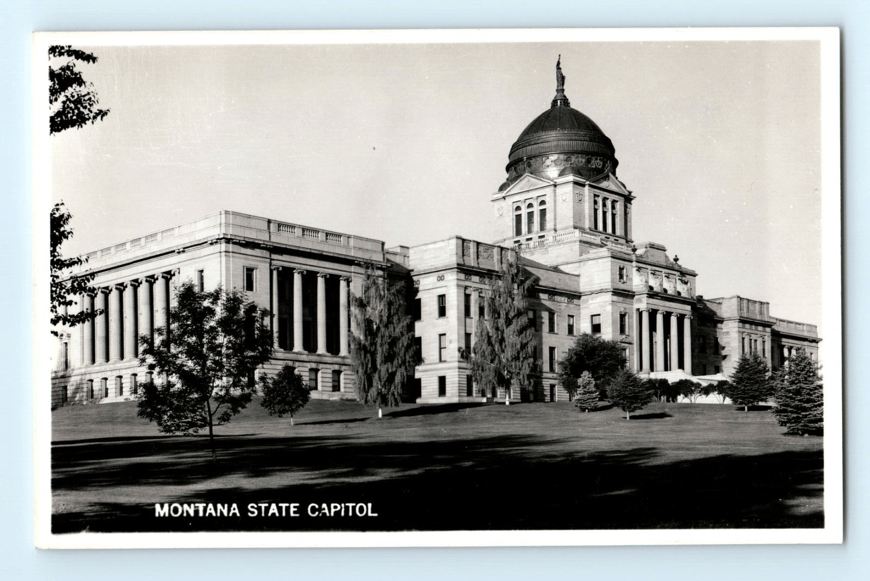 c.1915 RPPC Montana State Capital Helena Real Photo Postcard (Near Mint)